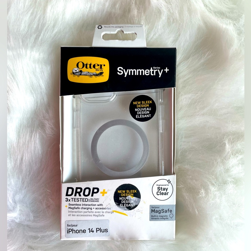 Otterbox Iphone 14 plus clear case NWT